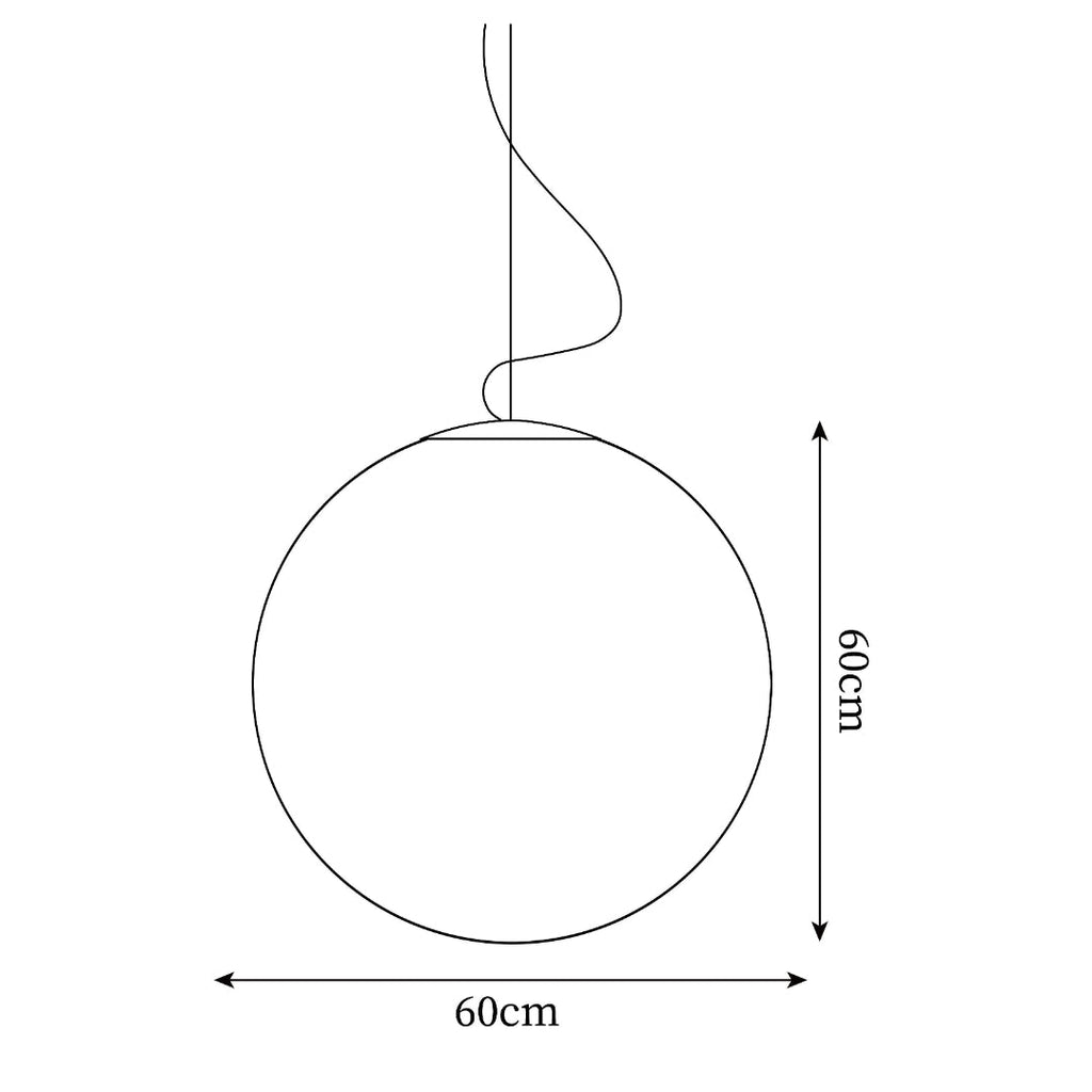 Modern Moon Pendant Light