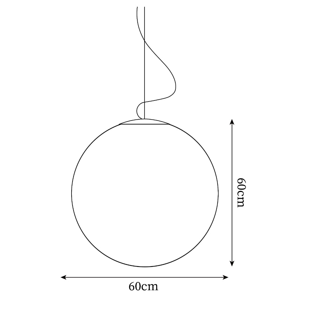 Modern Moon Pendant Light