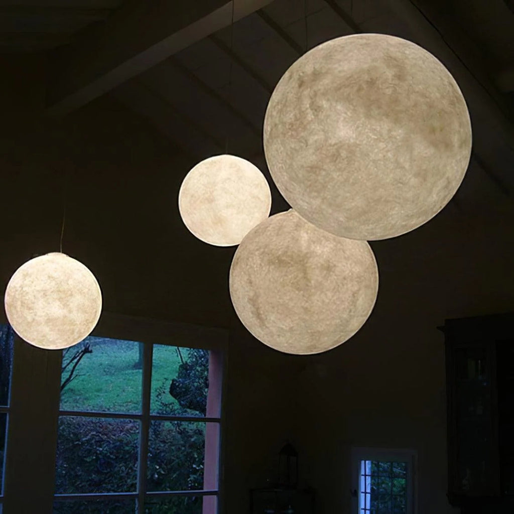Modern Moon Pendant Light