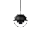 Danish Brass Dome Pendant Light
