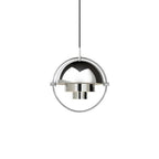 Danish Brass Dome Pendant Light