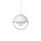 Danish Brass Dome Pendant Light