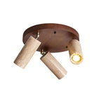 Minimalist Travertine Cylinder Ceiling Light
