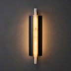 Alabaster Wall Lamp Hand-Cut Spanish Stone | G9 or Integrated LED | Unique Natural Grain Interior Sconce Lighting