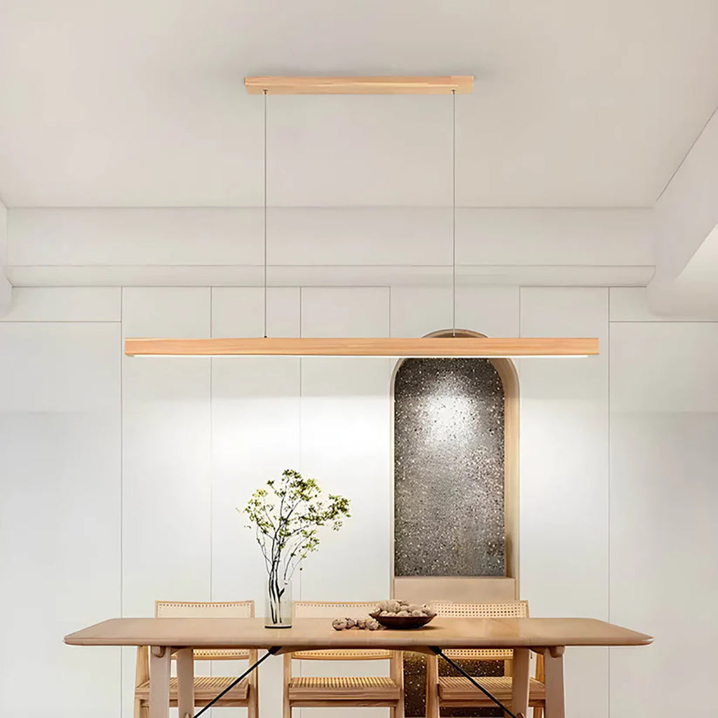 Glass Pendant Lamp – Modern Kitchen Bar Design With Focused Downlight