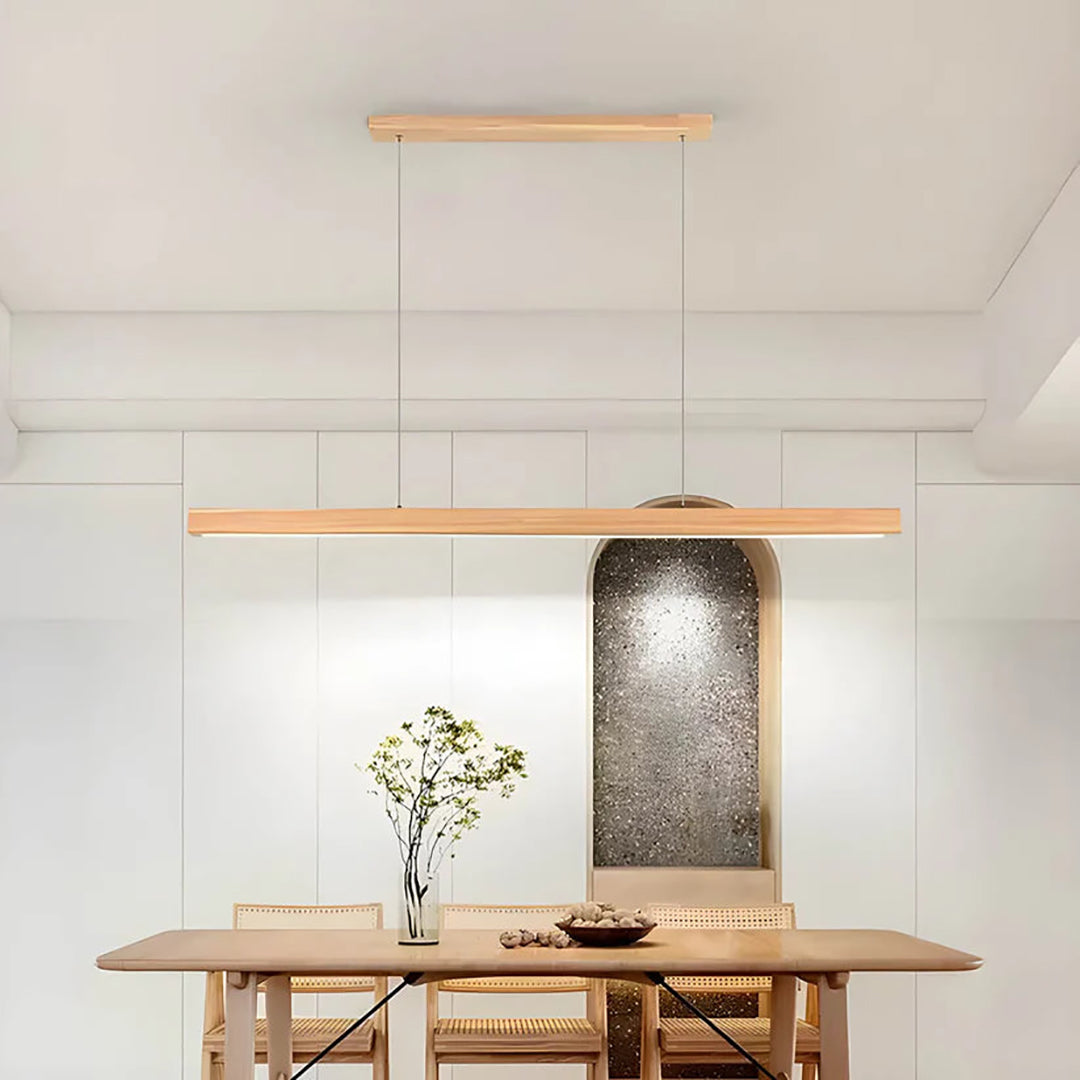 Glass Pendant Lamp – Modern Kitchen Bar Design With Focused Downlight