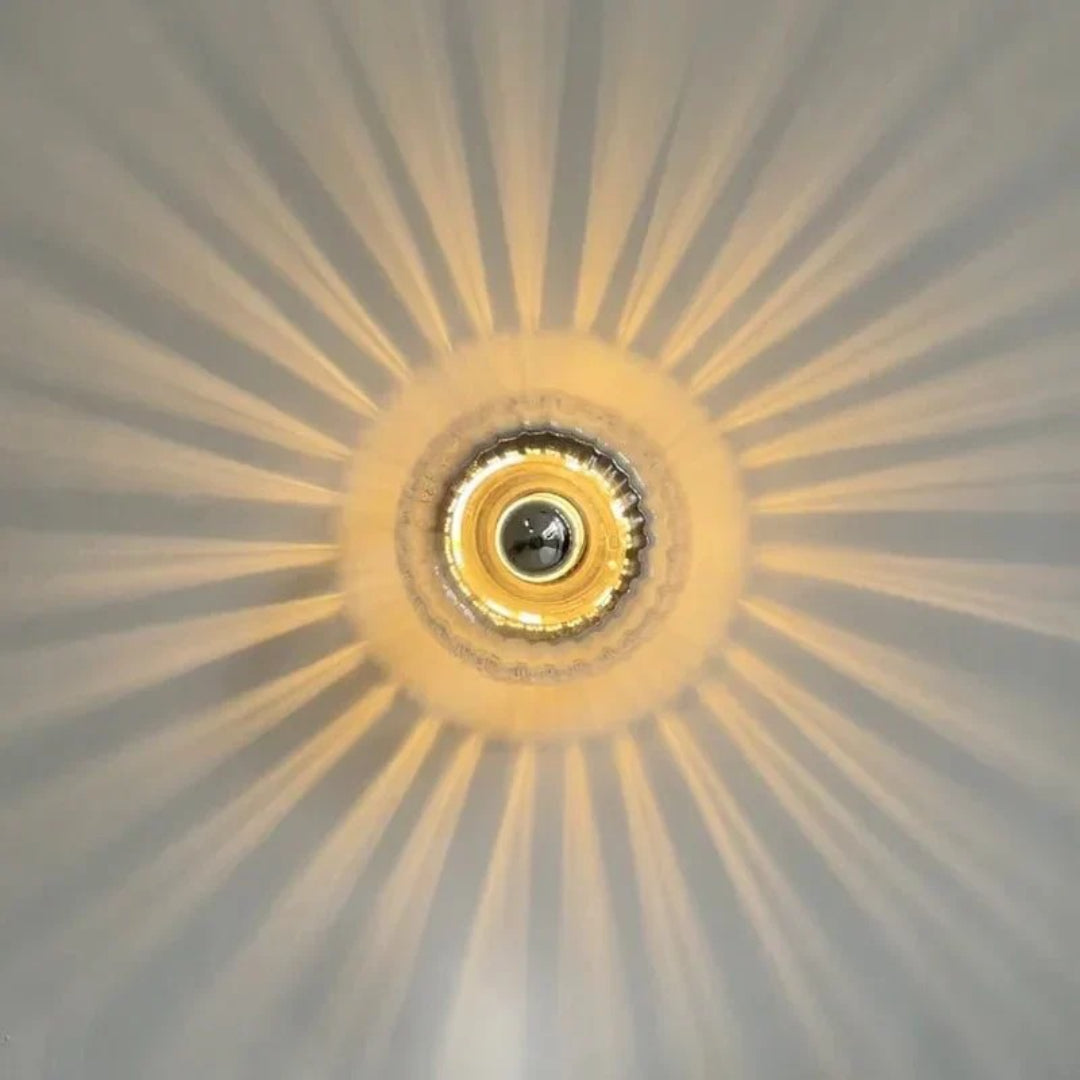 Bauhaus Glass Wall Light