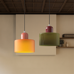 Geometric Pendant Lamp – Creative Bauhaus Inspired Sculptural Form
