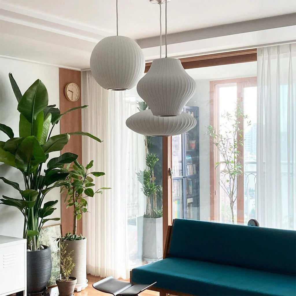Japandi Paper Pendant Light