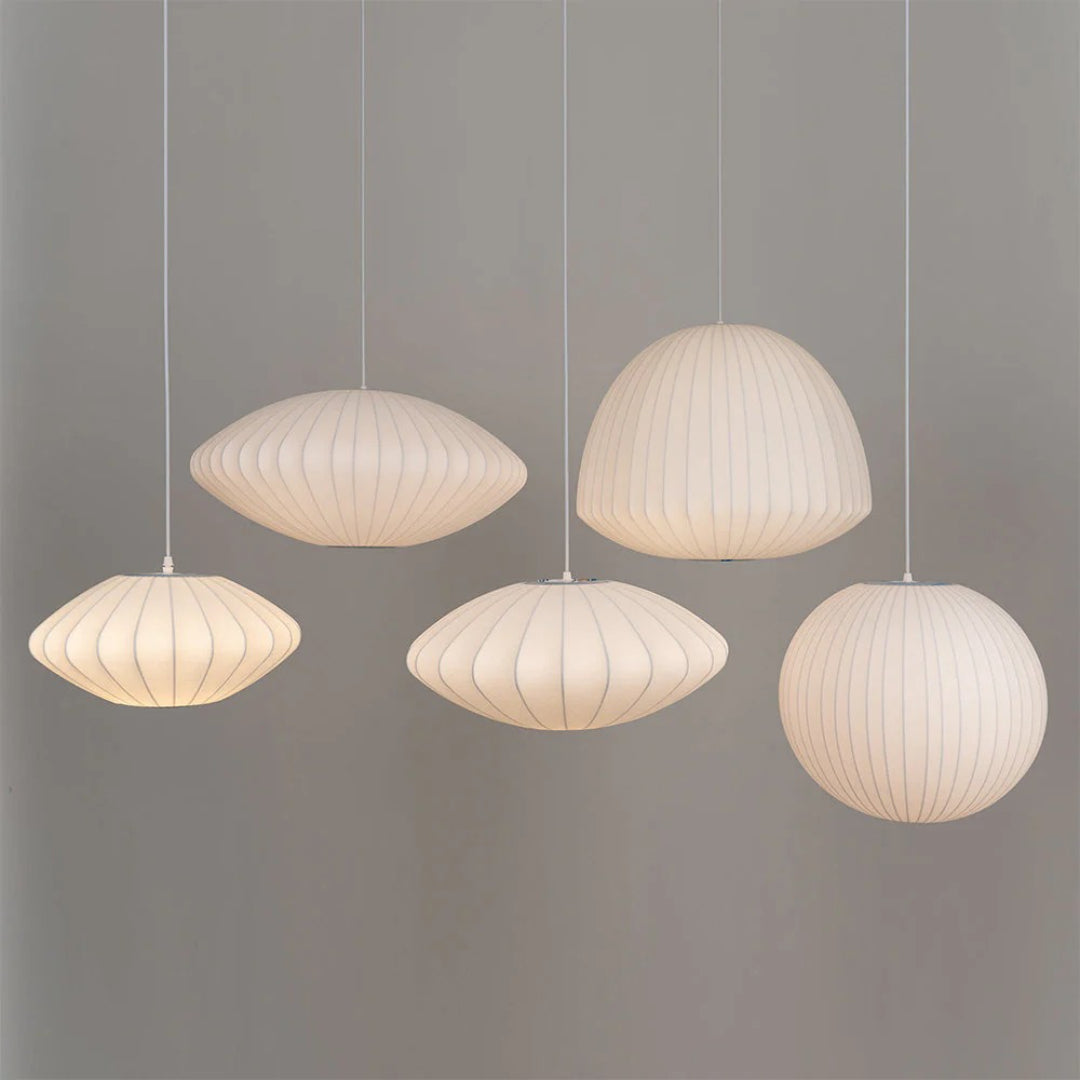 Japandi Paper Pendant Light