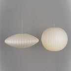 Japandi Paper Pendant Light