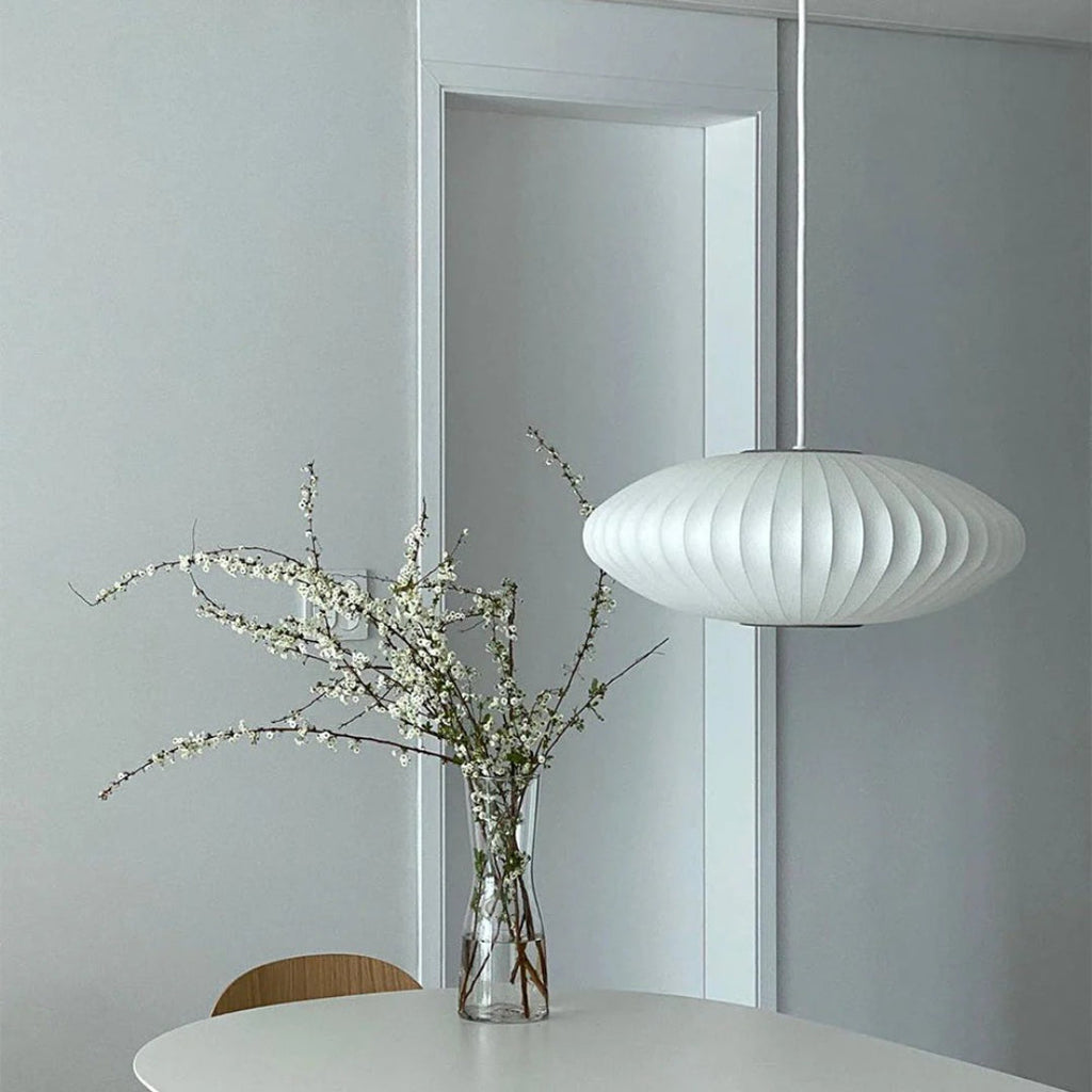 Japandi Paper Pendant Light