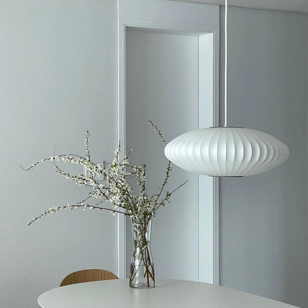 Japandi Paper Pendant Light