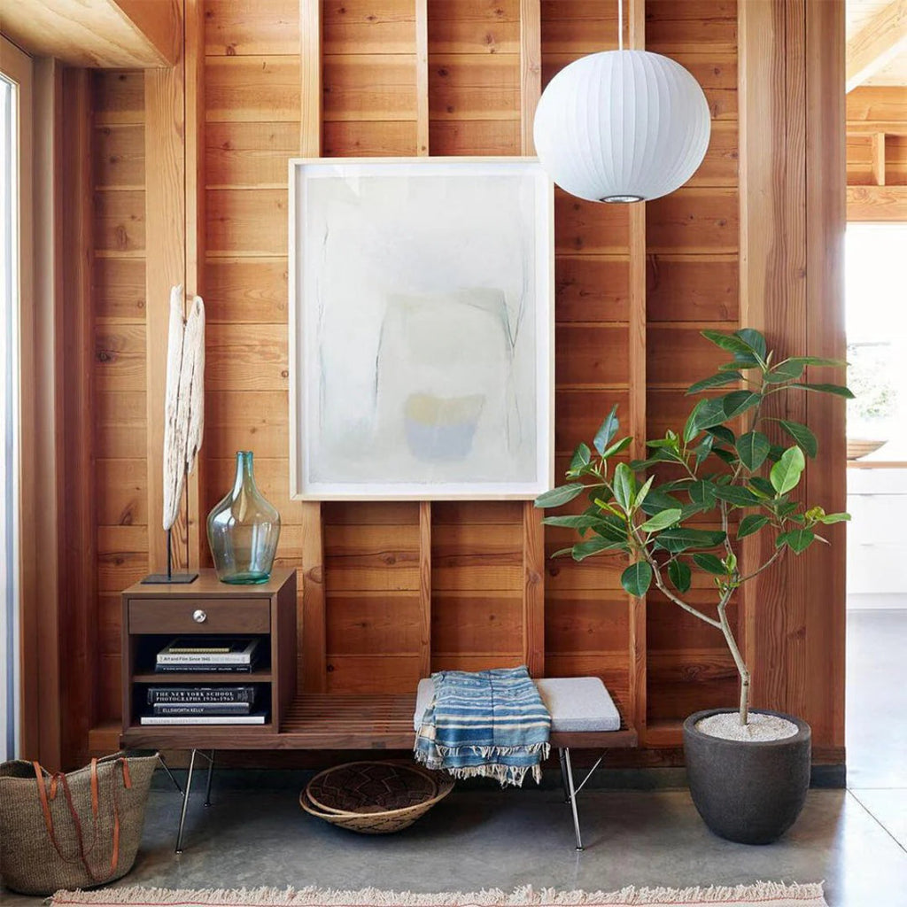 Japandi Paper Pendant Light