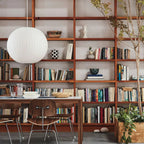 Japandi Paper Pendant Light