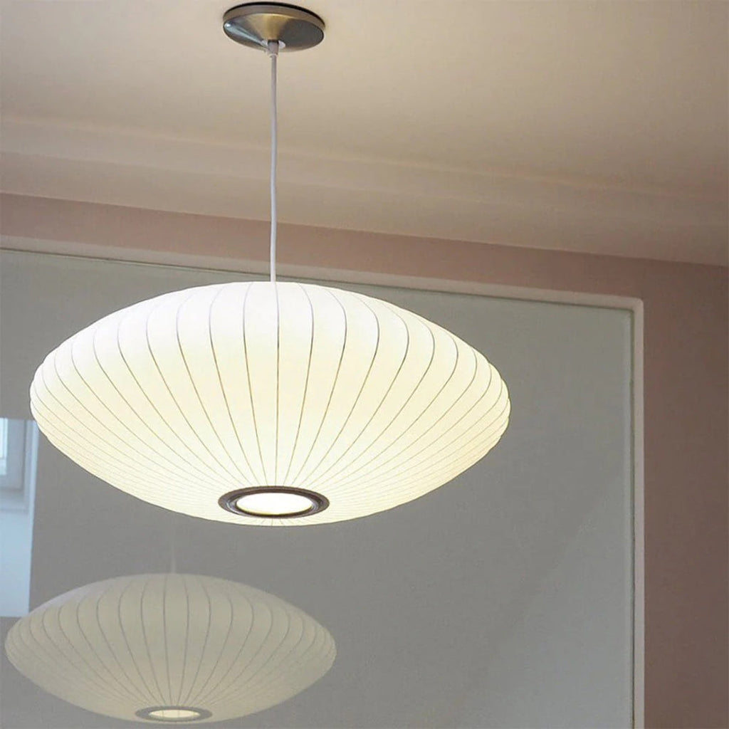 Japandi Paper Pendant Light
