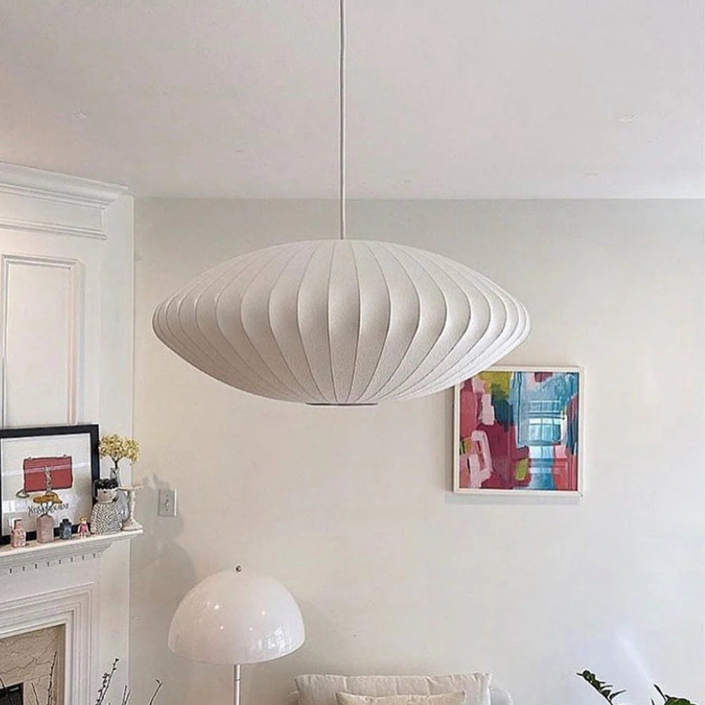 Japandi Paper Pendant Light