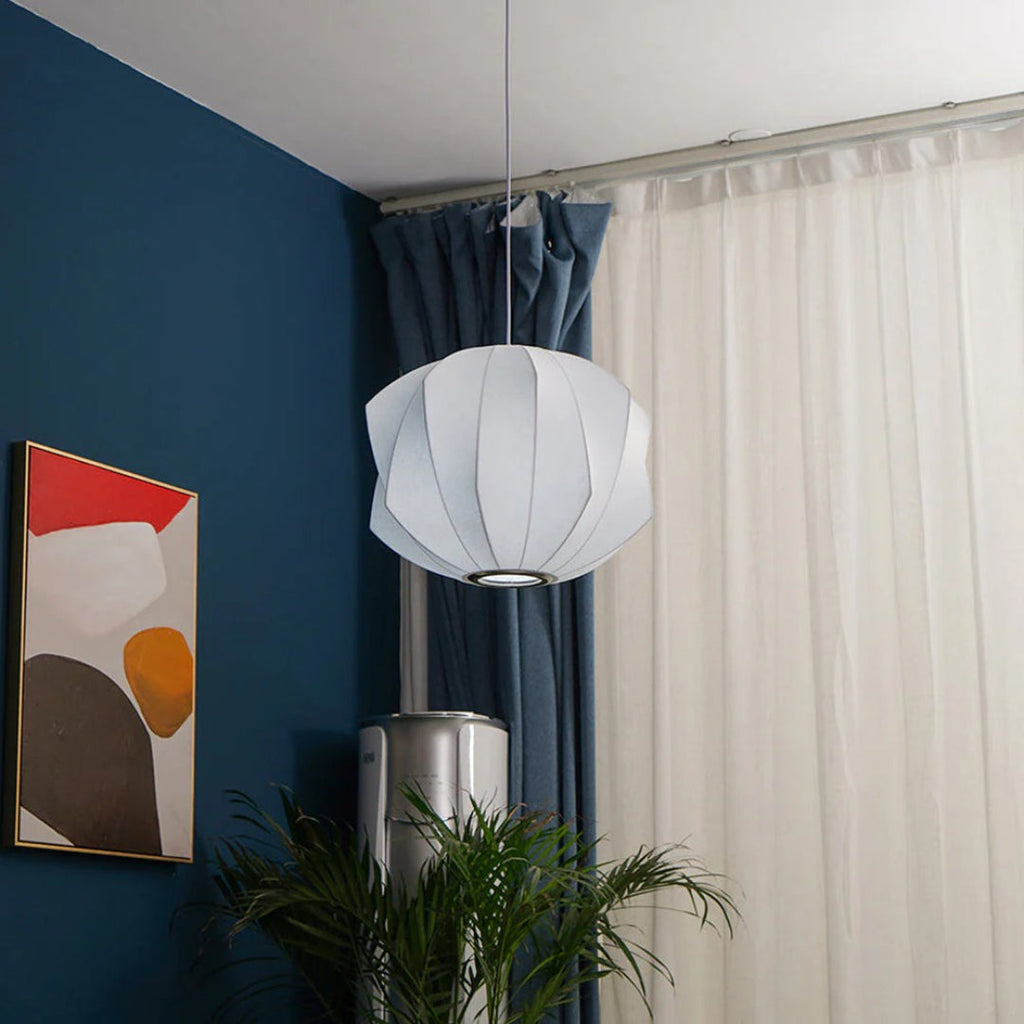 Japandi Paper Pendant Light