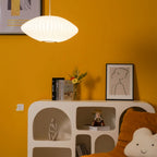 Japandi Paper Pendant Light