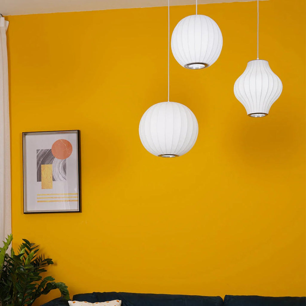Japandi Paper Pendant Light