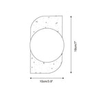 Round Stone Wall Light