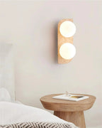 Round Stone Wall Light