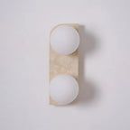 Round Stone Wall Light