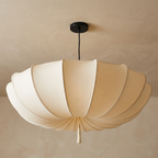 Wabi Sabi Fabric Chandelier Nordic Minimalist Ceiling Lamp