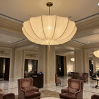 Wabi Sabi Fabric Chandelier Nordic Minimalist Ceiling Lamp - Image 7
