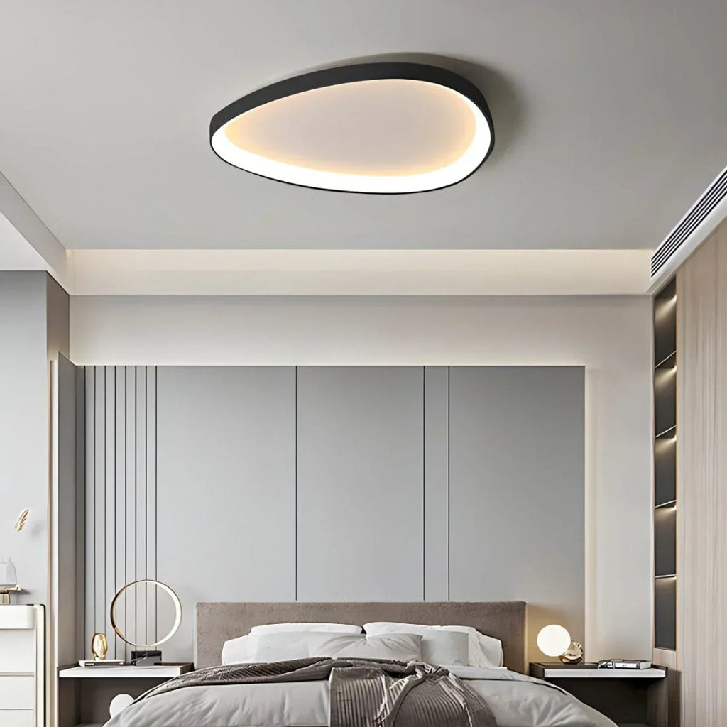 Minimalist Oval LED Ceiling Light
