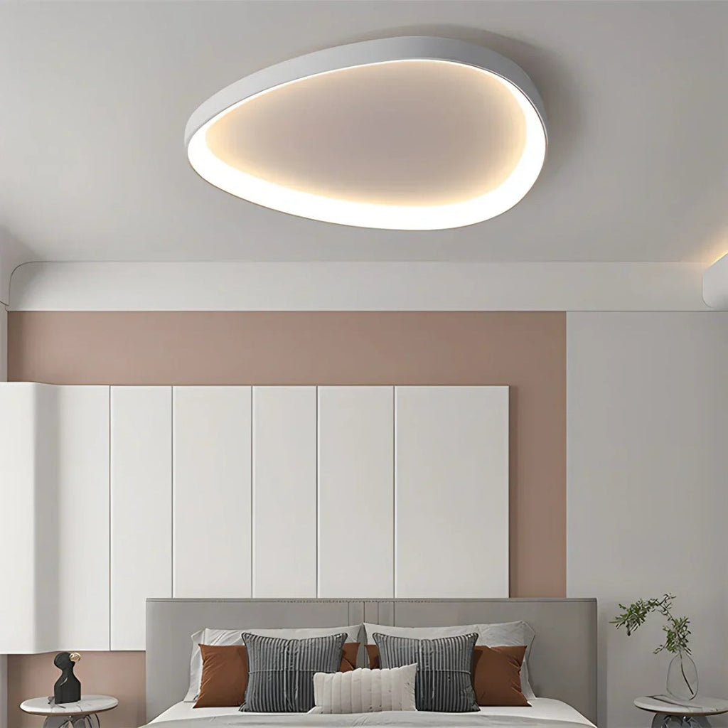 Minimalist Oval LED Ceiling Light