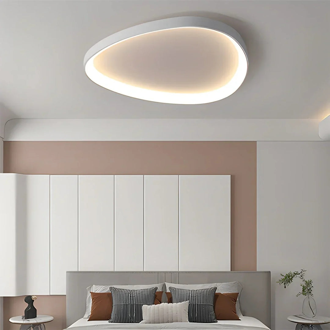 Minimalist Oval LED Ceiling Light