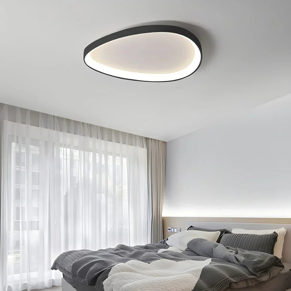 Minimalist Oval LED Ceiling Light