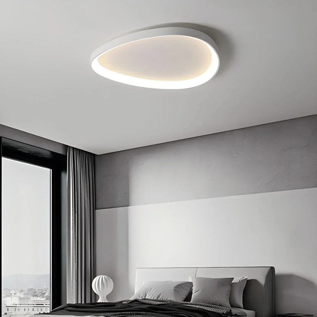 Minimalist Oval LED Ceiling Light