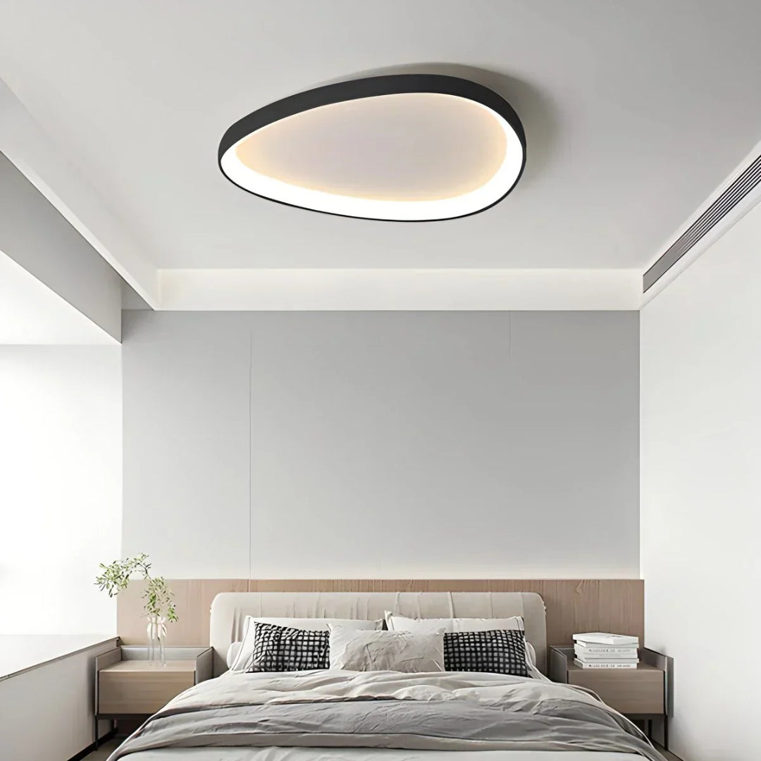 Minimalist Oval LED Ceiling Light
