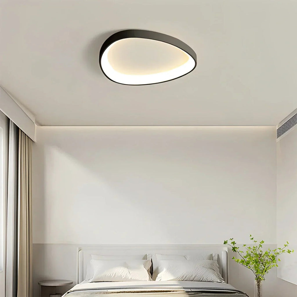 Minimalist Oval LED Ceiling Light