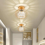Vintage Crystal Ceiling Light