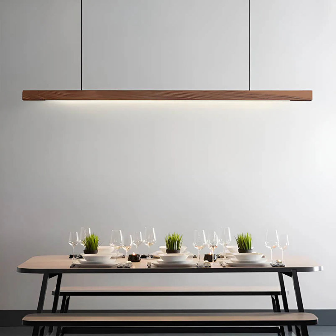 Glass Pendant Lamp – Modern Kitchen Bar Design With Focused Downlight