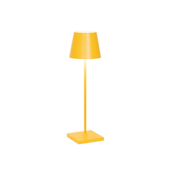 LED Table Lamp Aluminum Rechargeable Cordless Design | 12-Hour Battery Life | Dimmable Modern Portable Lighting Solution