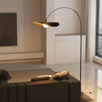 Wabi Sabi Curved Metal Floor Lamp