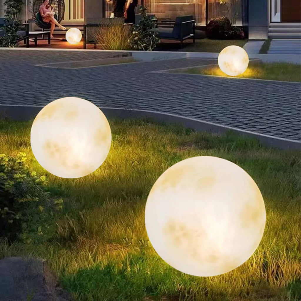 Solar Moon Garden Lamp – Outdoor Weatherproof Decorative Landscape Light