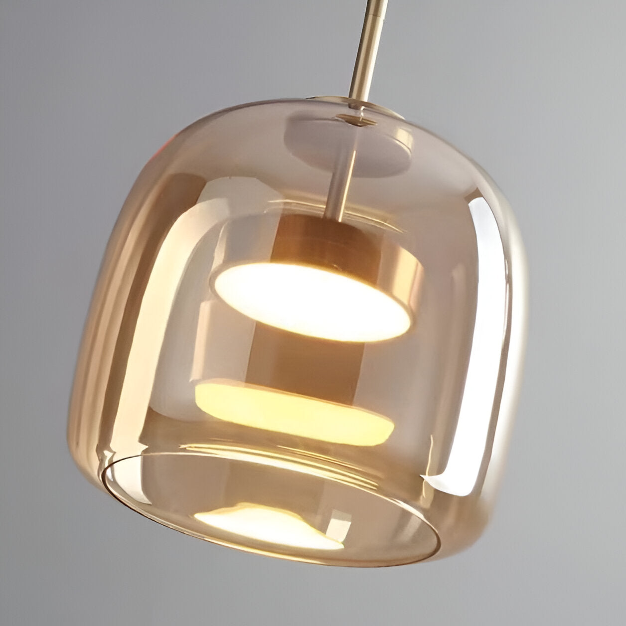Retro Glass Pendant Light