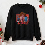 Home Alone Kevin Christmas Sweatshirt – Unisex Movie Graphic Crewneck Pullover