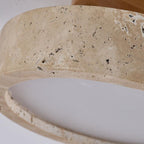 Travertine Round Ceiling Light