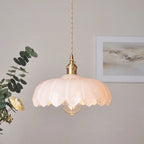 Retro Floral Pendant Light