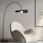 Wabi Sabi Curved Metal Floor Lamp