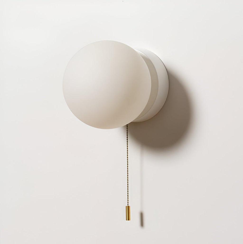 Nordic Glass Globe Wall Lamp