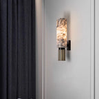 Copper Stone Wall Lamp – Sculptural Natural Material Accent Design