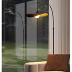 Wabi Sabi Curved Metal Floor Lamp
