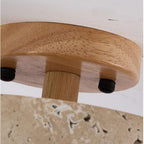 Travertine Round Ceiling Light